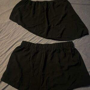 Women's Black Shorts